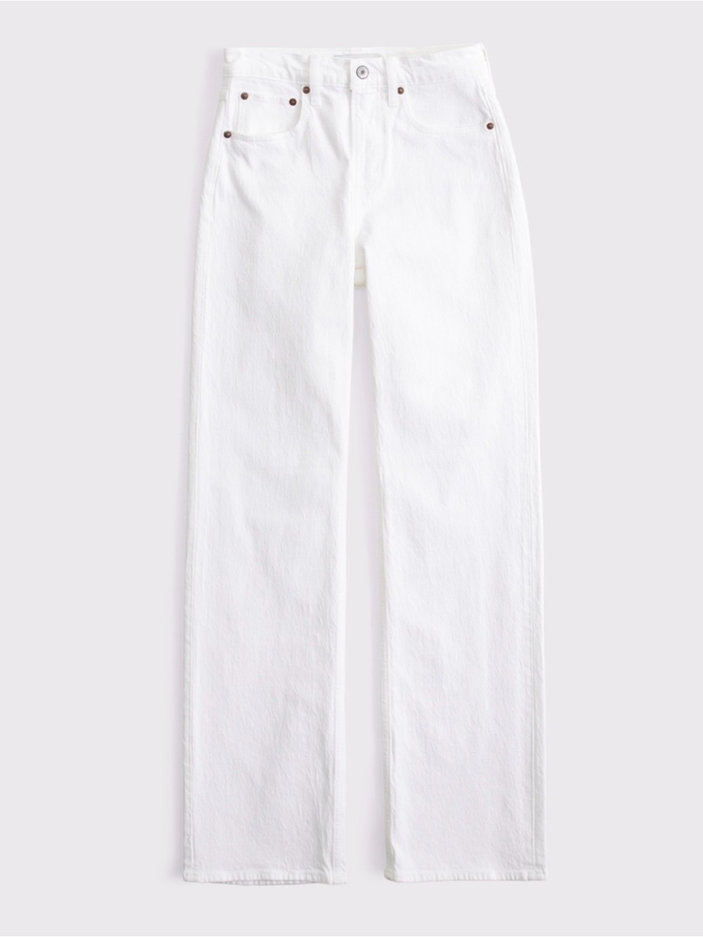 NWT High Rise 90s Relaxed Jean in white
